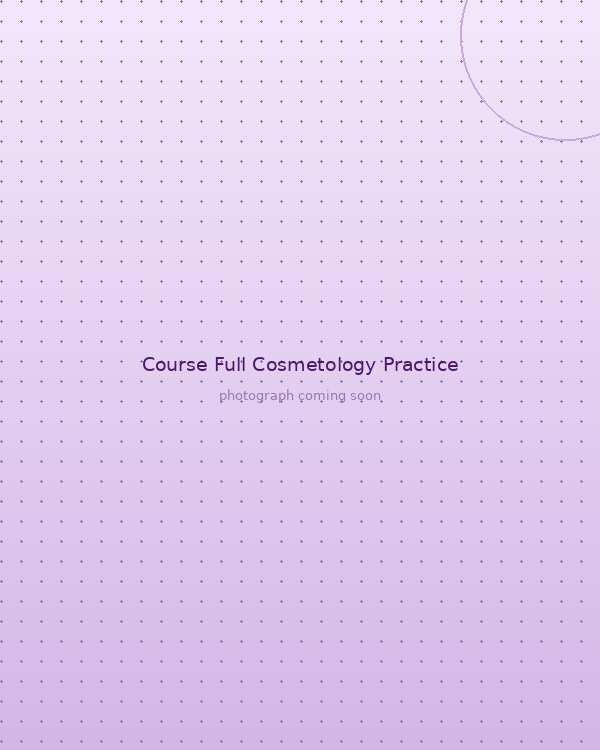 Full Cosmetology class practice
