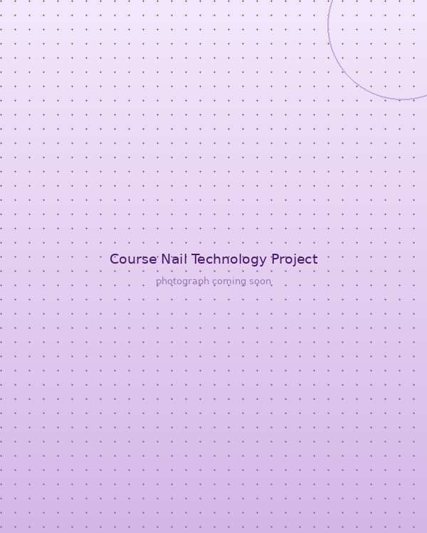Final project from the Nail Technology course