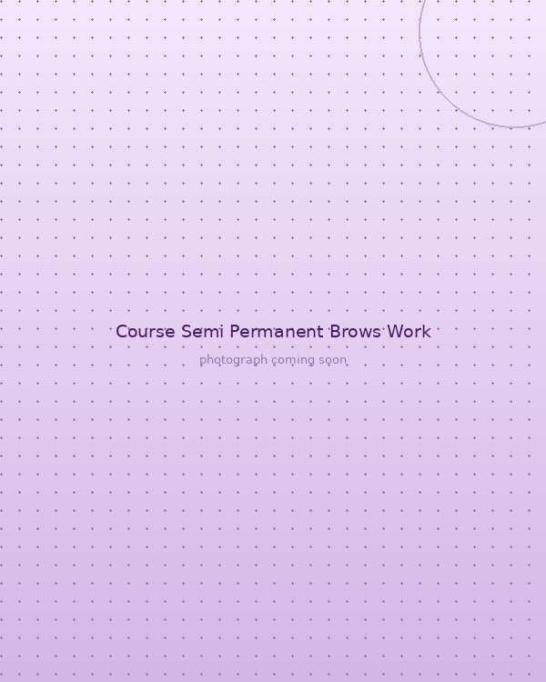 Student work from the Semi-Permanent Brows course