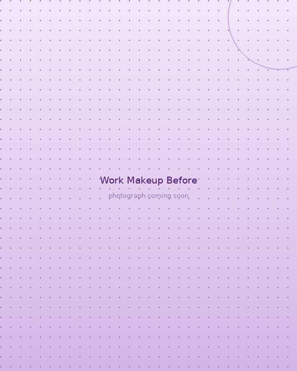 Makeup — before